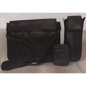 Condotti New Travel Carry On Set Tablet Case Makeup Toiletries Bag
